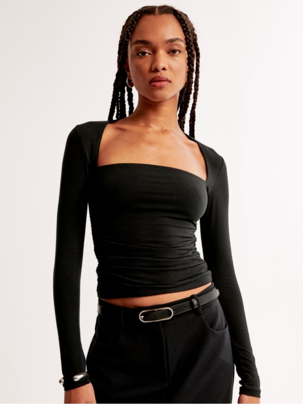 The A&F Ava Long-Sleeve Top
